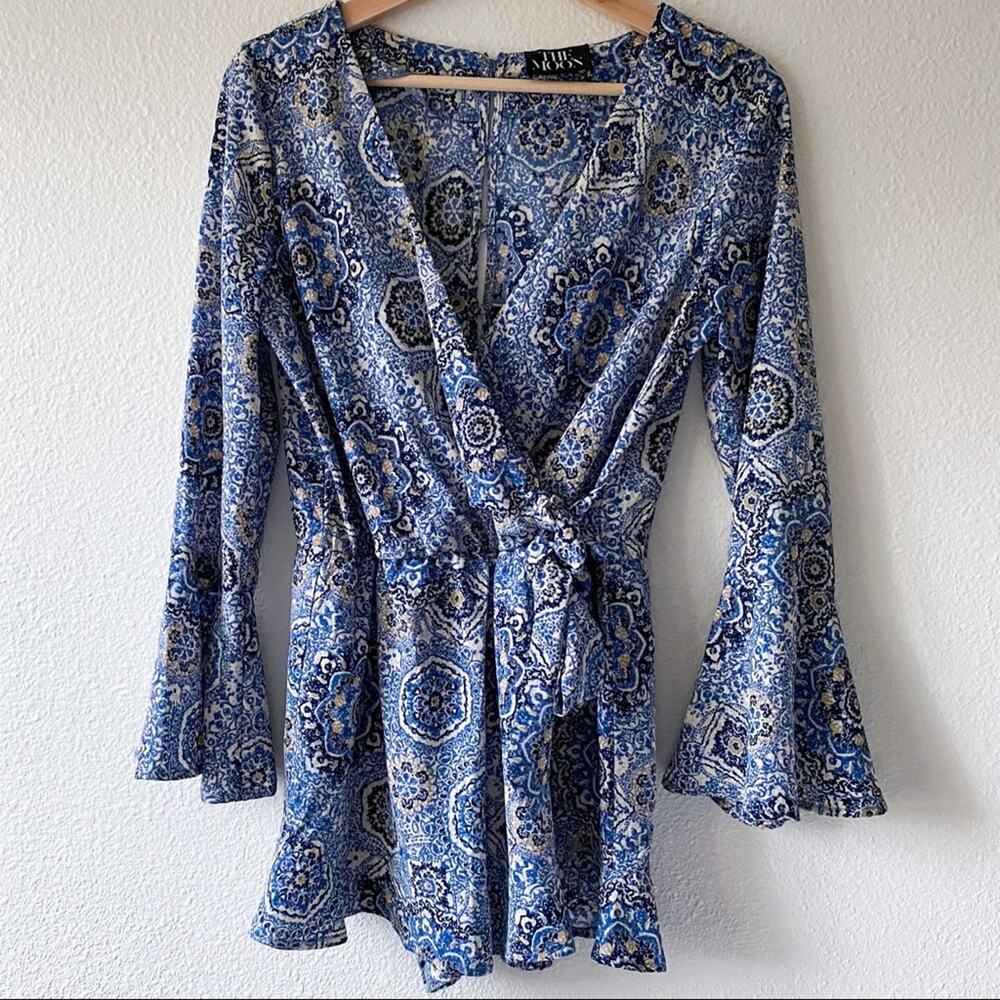 The moon Romper